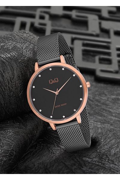 Q&Q Wicker Women's Wristwatch Pqb57h