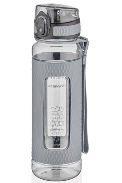 Uzspace Flask Sahale Tritan Bpa Free 520 ml - Dark Gray - 5044
