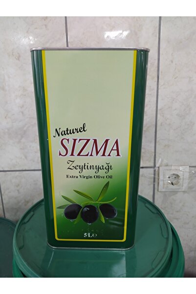 Altan ÇALIŞKAN Natürel Sızma Soğuk Sıkım Zeytinyağı 2025-2026 5 Lt Teneke