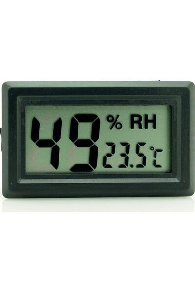 TEKNO İSTANBUL Buzdolabı Için Termometre Sıcaklık Saati ,nem Ölçer