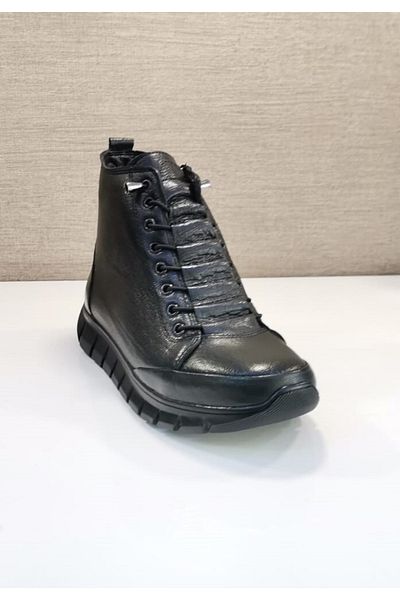 VOOG Women's Leather Mother Orthopedic Boots