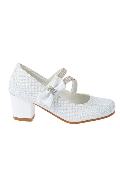 KARAMAZI 4 Cm Glitter Daily Pantofi Balerini Toc Fata