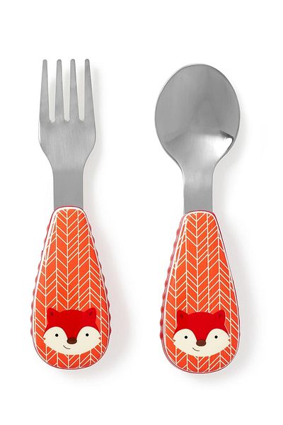 Skip Hop Fox Zoo Fork Spoon Set