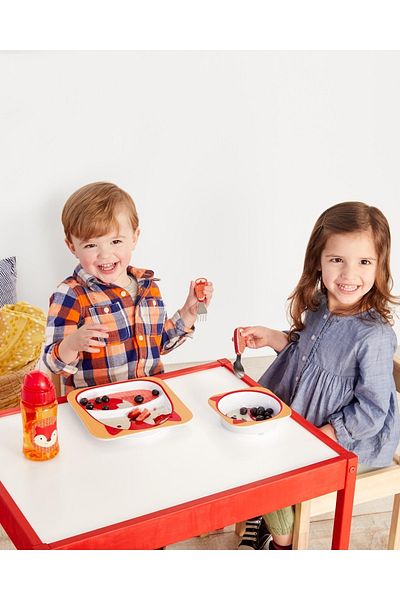 Skip Hop Fox Zoo Fork Spoon Set
