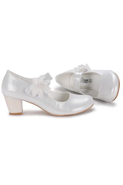Almues Girl's Kiko 751 Vakko Daily Ballerinas - 4 cm Heel Mother of Pearl