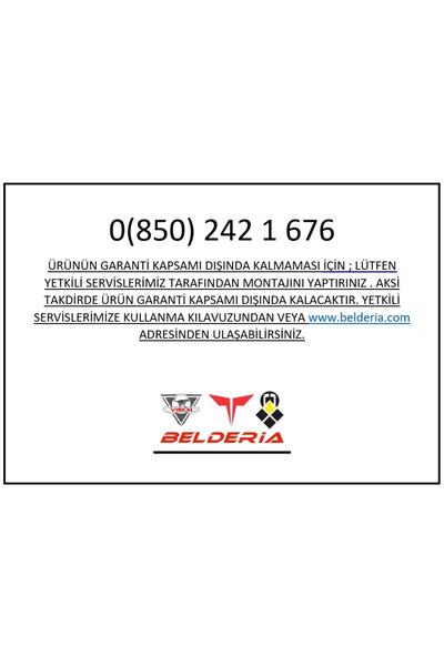 TEC Belderia Titan 26" Jant 21 Vites V-fren Siyah-kırmızı Dağ Bisikleti