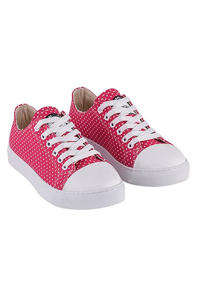 Cotto Shoes Ροζ - Λινό Γυναικείο Casual Sneaker