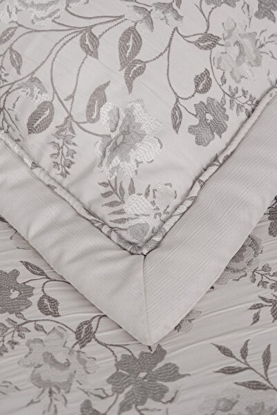 Karaca Home Flora Gri 8 Parça Çeyiz Seti
