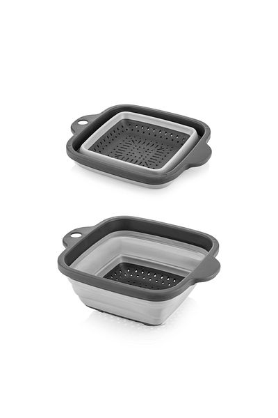 Qlüx Square Accordion Strainer