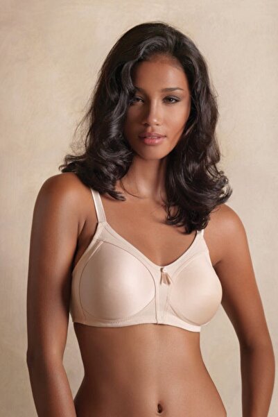 Yeni İnci Σουτιέν ενίσχυσης χωρίς Underwire Basic White Color C Cup