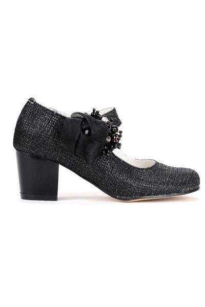 KARAMAZI Pantofi de zi cu zi pentru balerină cu toc de 4 cm