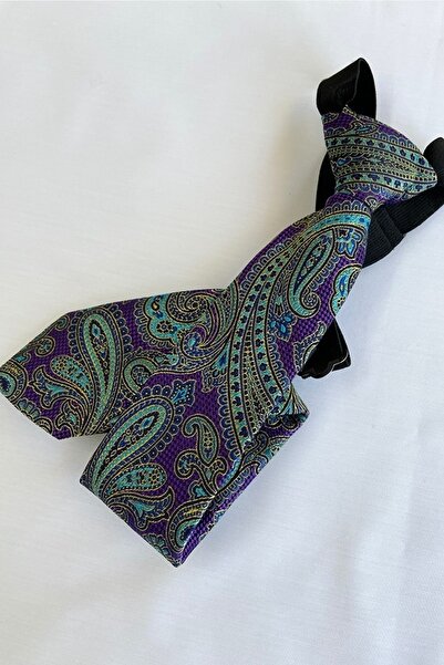 Louis Kids Premium Collection Renkli Şal Desen Erkek Çocuk Kravat