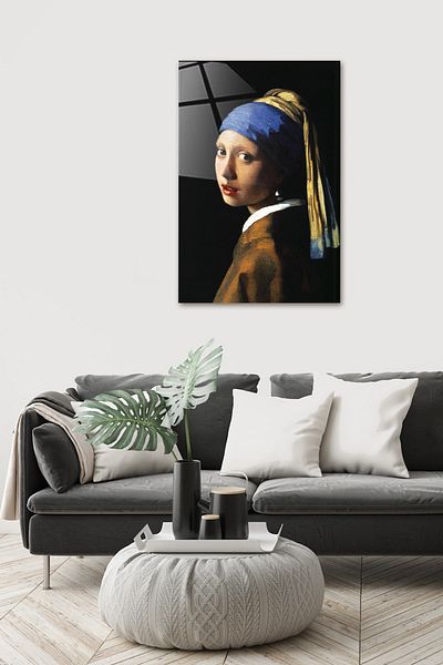 Decorita Pictură clasică |   Masa din sticla |   Fată cu cercei de perle