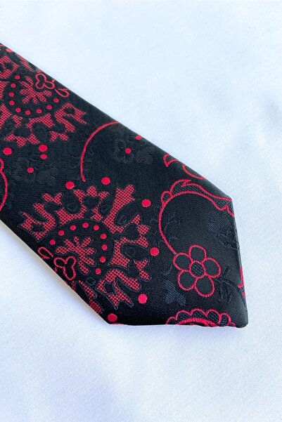 Louis Kids Premium Collection Large Flower Patterned Boys' Tie