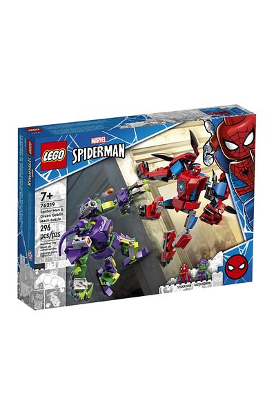 LEGO Marvel Spider Man & Green Goblin Mech Battle - Spiderman 76219 296