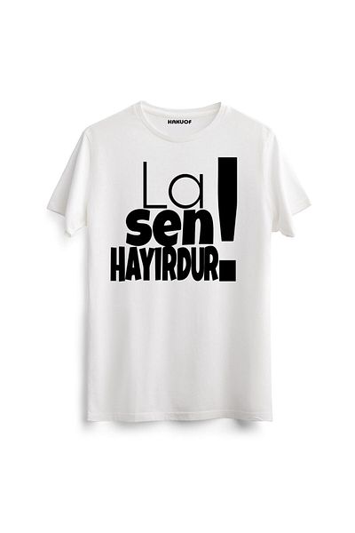hakuof Μπλουζάκι La Sen Hayırdur Μαύρης Θάλασσας