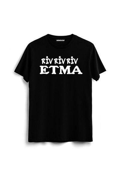 hakuof Μπλουζάκι Riv Riv Riv Etma Μαύρης Θάλασσας