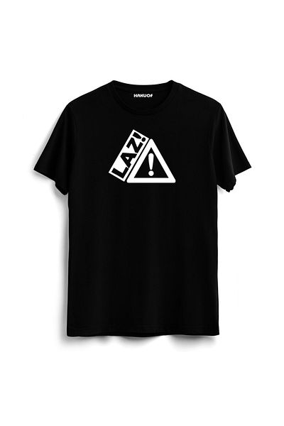 hakuof Προσοχή Laz Μαύρη Θάλασσα T-Shirt