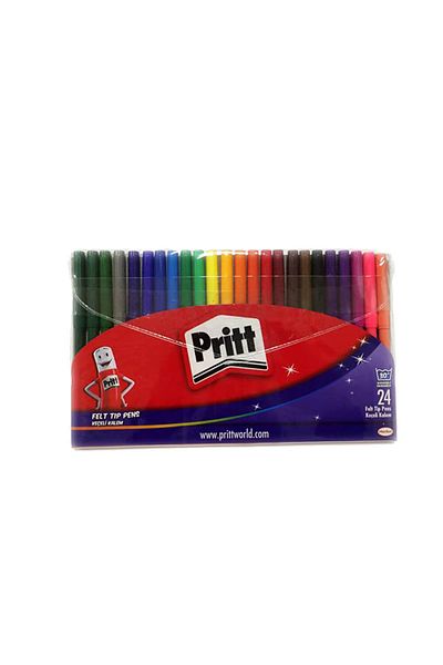 Pritt 1774252 Model 24-Piece Felt Tip Pen Set