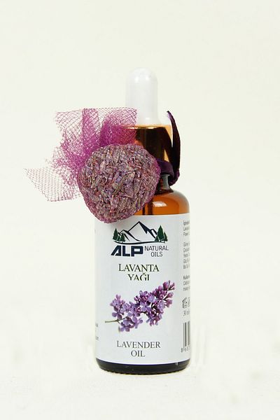 Alp زيت اللافندر النقي 30 مل - حل غير مخفف للعلاج العطري والتدليك
