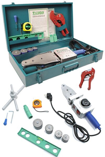 Candan Cm-06-set Professional 1500 W Pprc Plastik Boru Kaynak Makinesi Seti