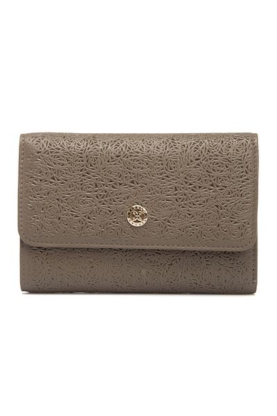 Tergan Beige Leather Women's Wallet 05788l59