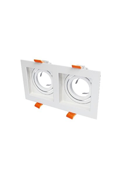 Cata Ct-5237 2li Gu10 Beyaz Pars Spot Kasası