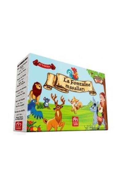 Model Yayınları Model Çocuk La Fontaine Masalları 10 Lu Hikaye Seti 1.sınıf 2...