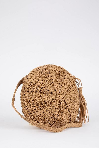 DeFacto Shoulder Bag - Beige - Plain