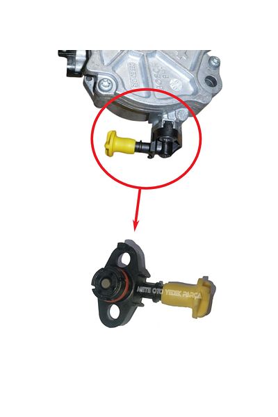 fkoto Peugeot 1.5 1.6 Hdı Euro 5 Brake Vacuum Pump Pipe