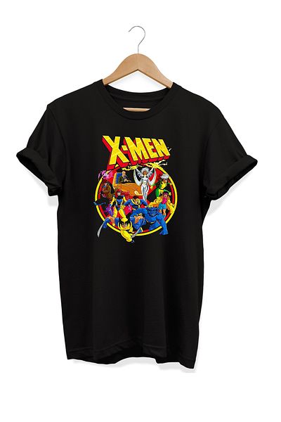 remonz Μπλουζάκι X-men με στάμπα 100% βαμβακερό μεγάλο μέγεθος