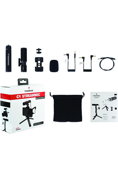 Thronmax C1 Profesyonel Vlogger Akış Mikrofon Seti