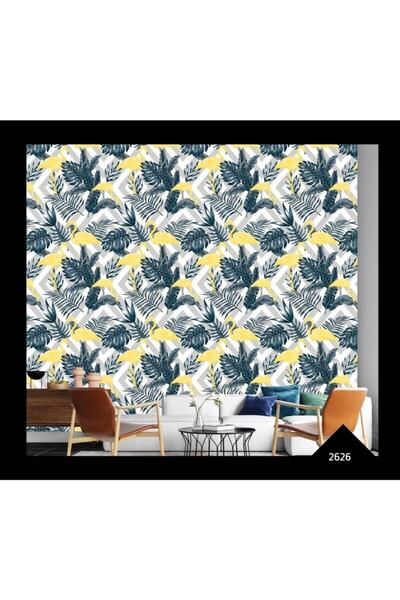 Wall212 Idewall Flamingo Desen Duvar Kağıdı 2626