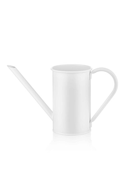 The Mia Galvaniz Metal 1.5 Litre Çiçek Sulama Sulağı Beyaz Slk0004