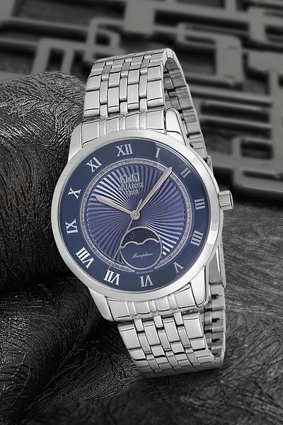 Q&Q Metal Men's Wristwatch Pqz10