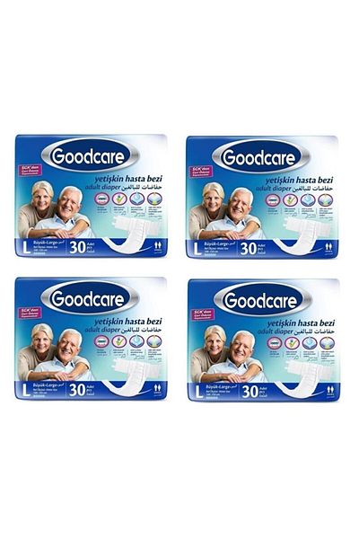 Goodcare 4X30 Pieces L Size with Waistband