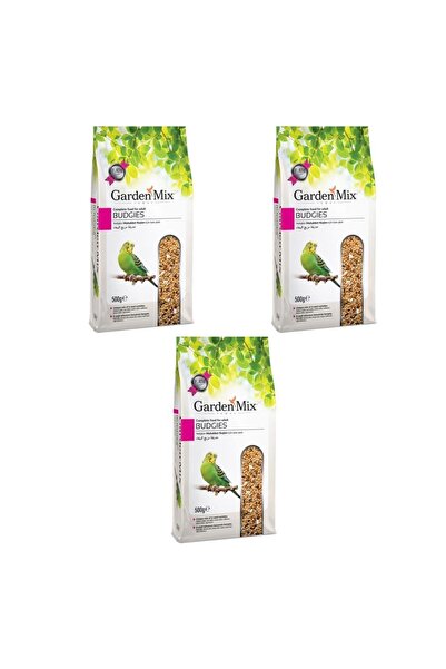 Gardenmix Garden Mix Muhabbet Kuşu Yemi 3x500 Gr