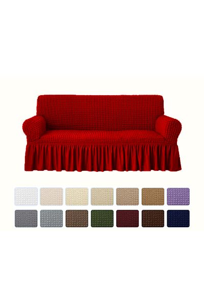 elgeyar Set of 3 Wrapped Sofa Couch Sofa Bed Cover Seat Cover