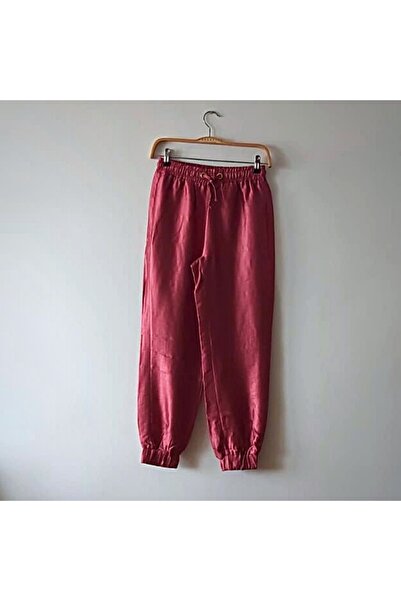 YORSSTYLE Parlak Kırmızı Jogger Pantolon