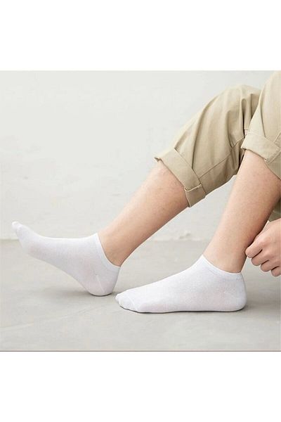TUĞBABABY 1. Σετ ποιοτικών 5 ανδρικών μποτάκια κάλτσες (Οικονομικό πακέτο)