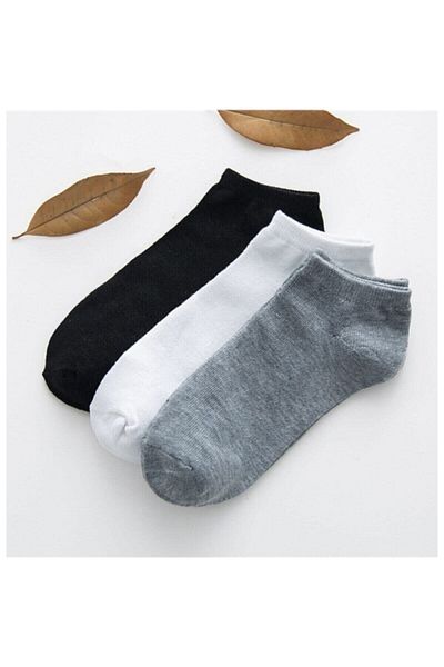 TUĞBABABY 1.Quality 10 Pairs Ανδρικά Μποτάκια Κάλτσες Αθλητικά Παπούτσια Κοντές κάλτσες Πολύχρωμες Aot102, 40/44
