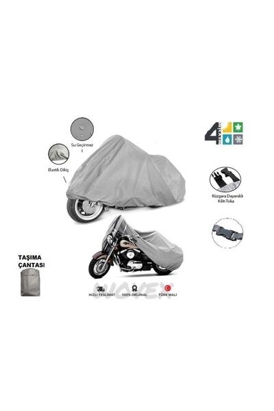 wovex حقيبة خلفية من القماش المشمع للدراجات النارية المتوافقة مع فابيو 150 غي...