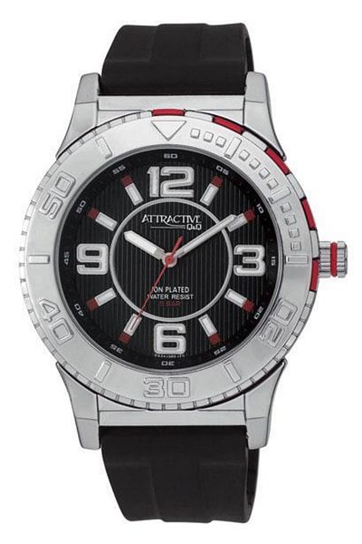 Q&Q Silicone Men's Wristwatch Pda34