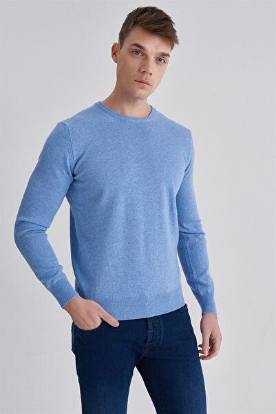 Manipur Erkek Bisiklet Yaka Kaşmir Kazak