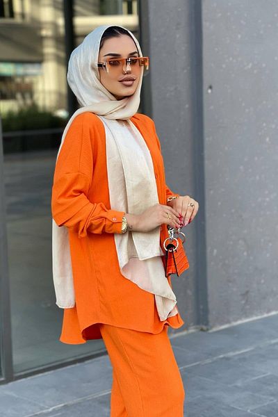 YILMAZBARMAZ Hijab Trousers Set - Women