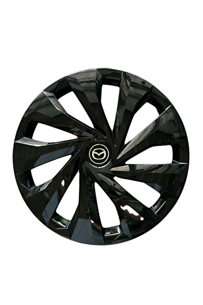 AK Jant Mazda Logolu 13’ınc 4’lü Piano Black Jant Kapağı