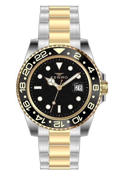 FERRO Yellow Steel Cord Men's Wrist Watch F11253A-D F11253A-D