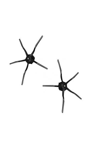 Popüler Roborock S50/S55 - Συμβατό με 2 πλαϊνές βούρτσες μαύρου χρώματος