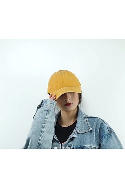 Kardelen Butik Denizli Vintage, Adjustable, Cotton, Comfortable, Washed Baseball Cap (Unisex)