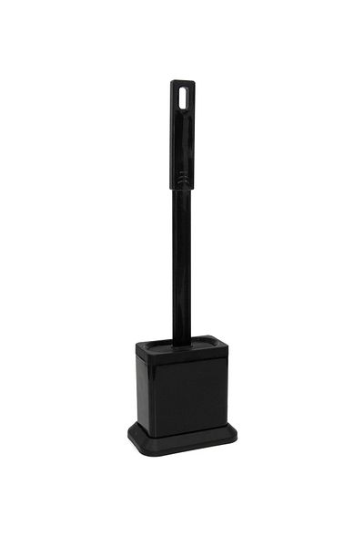 Siliwax Master Black Square Silicone Toilet Brush